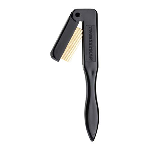Tweezerman 1054-R - Peine de pestañas plegable, claro