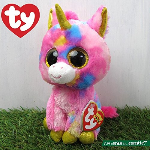 TY - Fantasía, peluche unicornio, 15 cm, color multicolor (36158TY)