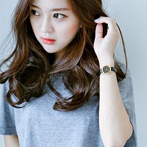 TYV Elegante Conjunto de Pelo Rizado Medio-Largo, Panal de Abeja para Mujer Transpirable, d'Dover, Saludable e insípido