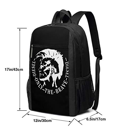 uarshuallo Travel Durable Laptops Backpack Travel Mochilas College School Bag Bolsa para la Escuela Gifts for Men & Women,Black