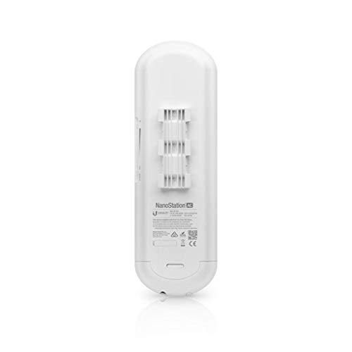 Ubiquiti Networks NanoStation AC 1000Mbit/s Energía sobre Ethernet (PoE) Blanco - Punto de Acceso (1000 Mbit/s, 10,100,1000 Mbit/s, 450+ Mbps, 16-QAM,64-QAM,256-QAM,BPSK,QPSK, 64 MB, 80 MHz)
