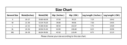 Udekit Pantalones Cortos de Botín Elásticos Rojos y Azules Mujeres Niñas Harley Quinn Cosplay Disfraz Talla Mediana