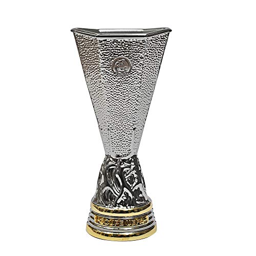 UEFA EUROPA LEAGUE - Copas Unisex (45 mm, 3D), Color Plateado