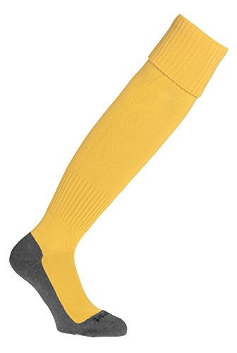 Uhlsport Team Pro Essential Calcetines, Hombre, Multicolor (Cornyellow /grey sole), Size:33-36