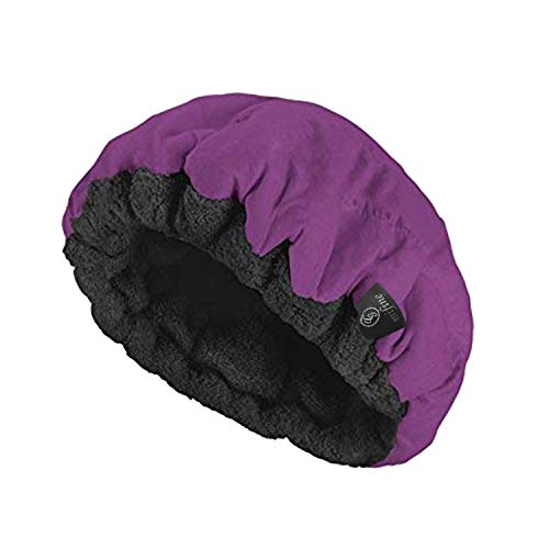 UKXIN Gorra de aislamiento de acondicionamiento profundo, tapa de calentamiento de microondas funcional de varias capas, 100% algodón natural, semillas de mostaza internas, máximo aislamiento