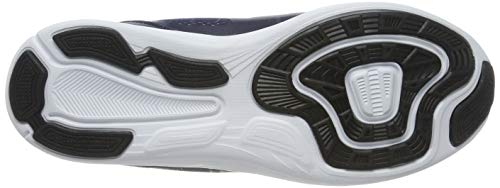Umbro Velo Run, Zapatillas de Running para Hombre, Azul (Dark Navy/White/Shocking Orange FSU), 44 EU