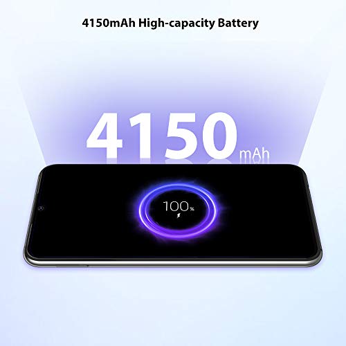 UMIDIGI A5 Pro Smartphone Libres Teléfono Inteligente Dual SIM 2 + 1 Ranuras para Tarjetas 6.3" FHD + 4GB RAM 32GB ROM Teléfono móvil 16MP + 8MP + 5MP Cámara 4150mAh Batería Android 9 Pie [Azul]