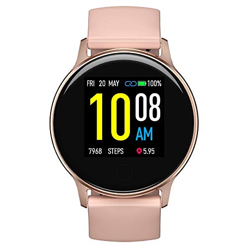 UMIDIGI Reloj Inteligente con Esfera Personalizada, Smartwatch para Hombres y Mujer con Monitor de Frecuencia Cardíaca, Resistente Al Agua hasta 5ATM, 14 Modos Deportivos