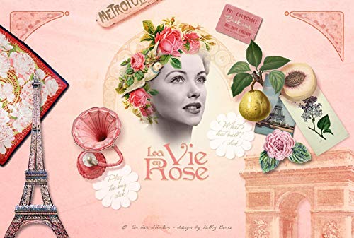 Un Air d’Antan® Caja Belleza Rose Mujer, 1 Jabon 100g, 1 Gel Ducha 250ml,1 Crema Corporal 200ml,1 Crema de Manos 25ml |Perfume Melocotón, Rosa, Navidad Regalo Mujer Originales Cumpleaños