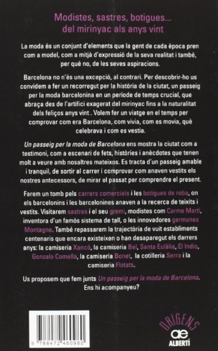 Un Passeig Per La Moda De Barcelona: 12 (Orígens)