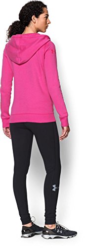 Under Armour Women's Storm Rival Cotton Full Zip Hoodie X-Small Rebel Pink-652
