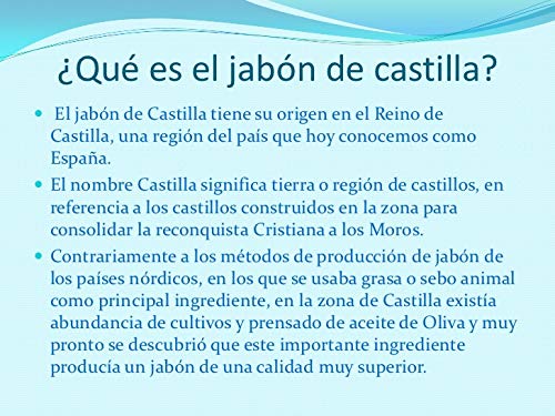 ÚNICO y AUTENTICO JABON DE CASTILLA - ECOLOGICO, a base únicamente de Aceite de Oliva, quita puntos negros, gel limpiador facial y cuerpo, pelo, cocina, ropa. liquido limpiador transparente (2000 ml)