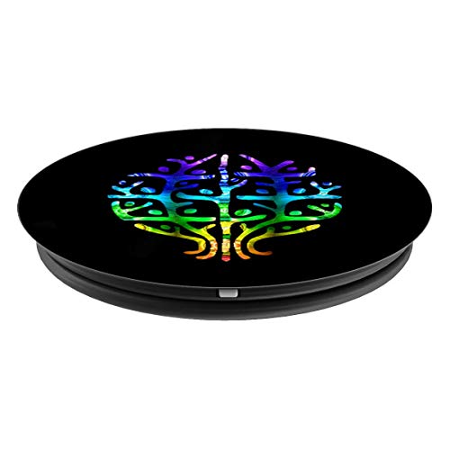 Unidad de Chakra Reiki universo con el símbolo del PopSockets Agarre y Soporte para Teléfonos y Tabletas