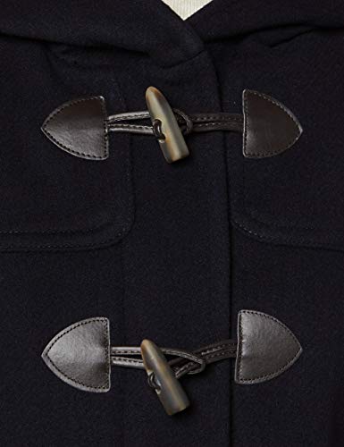 United Colors of Benetton Basico 3 Woman Abrigo, Azul (BLU Navy 016), 40 (Talla del Fabricante: 44) para Mujer