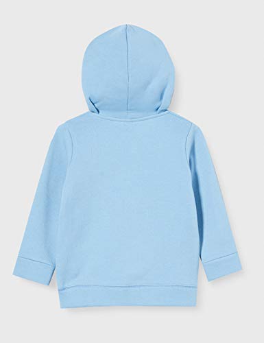 United Colors of Benetton Felpa Zip Chaqueta Punto, Azul (Dusk Blue 29j), 68 para Bebés