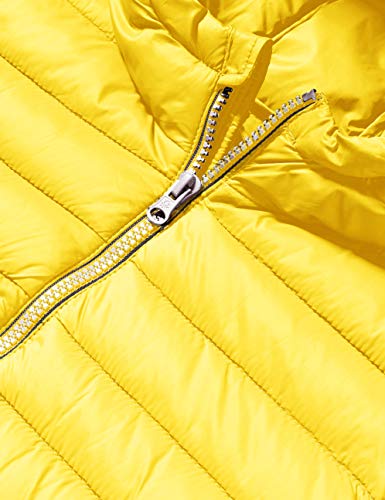 United Colors of Benetton Giubbotto Abrigo, Amarillo (Dandelion 3n7), 86/92 (Talla del Fabricante: 2Y) para Bebés