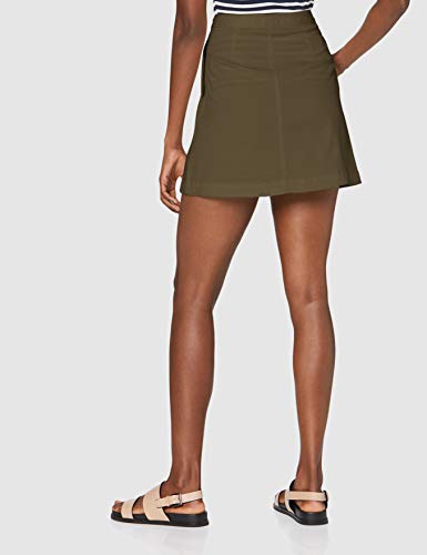 United Colors of Benetton Gonna Falda, Verde (Verde Militare 95a), 34 (Talla del Fabricante: 38) para Mujer