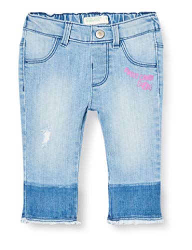 United Colors of Benetton Jeans Pantalones, Turquesa (Azu 901), 80/86 (Talla del Fabricante: 82) para Bebés