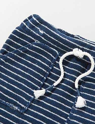 United Colors of Benetton Pantalones, Azul (BLU/Bianco 901), 74 para Bebés