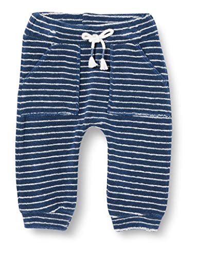 United Colors of Benetton Pantalones, Azul (BLU/Bianco 901), 74 para Bebés