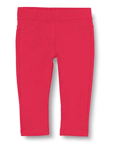 United Colors of Benetton Pantalones, Rosa (Pink Peacock 2l3), 80/86 (Talla del Fabricante: 1Y) para Bebés