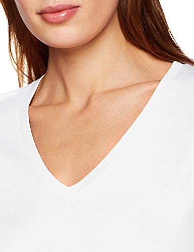 United Colors of Benetton T-Shirt Camiseta de Tirantes, Blanco (Bianco 101), X-Large para Mujer