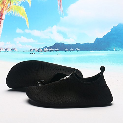 Unitysow Zapatillas de Agua Hombres Verano Secado Rápido Zapatillas de Playa Ligeros Transpirable Aqua Calzado Snorkel Bucear Surf Swim Piscina Zapatillas de Yoga Escarpines