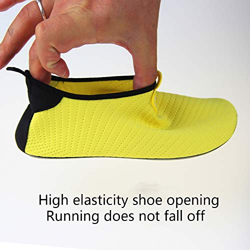 Unitysow Zapatillas de Agua Hombres Verano Secado Rápido Zapatillas de Playa Ligeros Transpirable Aqua Calzado Snorkel Bucear Surf Swim Piscina Zapatillas de Yoga Escarpines