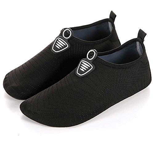 Unitysow Zapatillas de Agua Hombres Verano Secado Rápido Zapatillas de Playa Ligeros Transpirable Aqua Calzado Snorkel Bucear Surf Swim Piscina Zapatillas de Yoga Escarpines