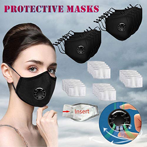 Unsex De Algodón Transpirables Adultos Reutilizable y Lavable deportivas Netas de 6 piezas con de 13 piezas Pads