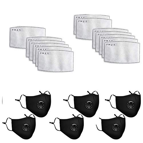 Unsex De Algodón Transpirables Adultos Reutilizable y Lavable deportivas Netas de 6 piezas con de 13 piezas Pads