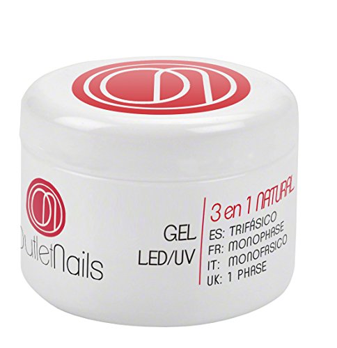 UV Gel Trifasico Natural 15ml para uñas de gel - Viscosidad media - Outlet Nails