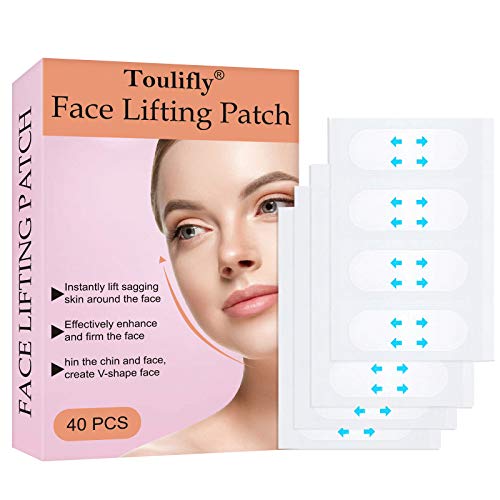 V face Lifting,Face Lift Stickers,Face Lift Tape,Cinta Adhesiva Facial,Lift Adhesivo Facial,Maquillaje Face Chin Lift Pads Face Thin Tape,40 Unids/set