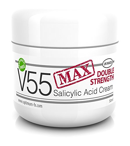 V Series Creams - Crema V55 MAX De Doble Eficacia Con Ácido Salicílico Para Granos Puntos Negros Rojeces y Piel Problemática SIN Parabenos 50 Gramos