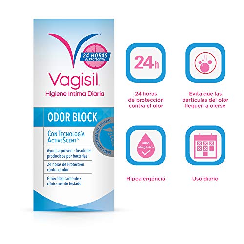 Vagisil Higiene Íntima Diaria Odor Block 250 ml (T740)