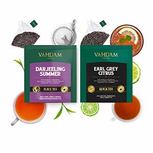 VAHDAM, los mejores surtidos de té 15 diferentes surtidos de bolsas de té de muestras paquete de regalo Paquete de variedades | Lo mejor del té negro, té verde, té Oolong, té de hierbas de la India