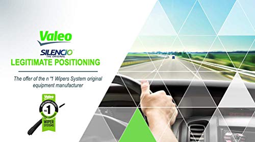 Valeo Escobilla limpiaparabrisas, Silencio FB OE LHD VF854 Set (x2), 577854