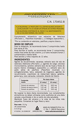 Valeriana Leo - 30 comprimidos - La valeriana contribuye al inicio y al mantenimiento de la calidad normal del sueño