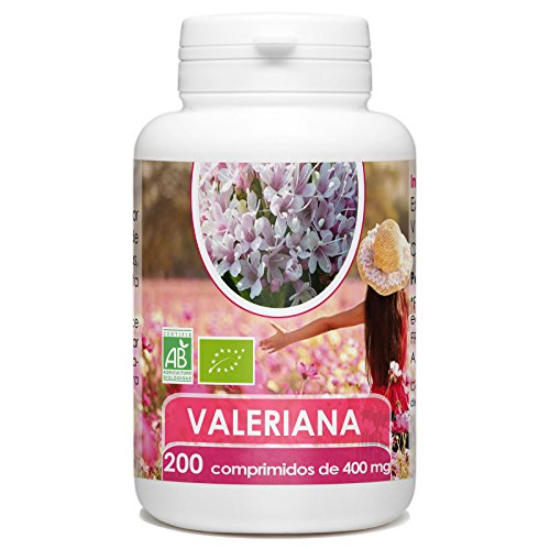 Valeriana Orgánico - 200 comprimidos - 400 mg por comprimido