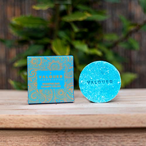 Válquer Champu Sólido, con Extracto de Naranja y Papaya. Antioxidante, Hidratante y Purificante 50 g