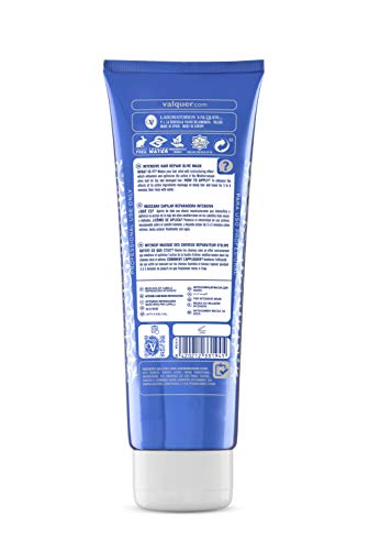 Valquer Profesional Mascarilla Capilar Reparadora Intensiva de Oliva. Reestructurante. Cabellos secos y dañados. Sin sulfatos, sin sal - 250 ml