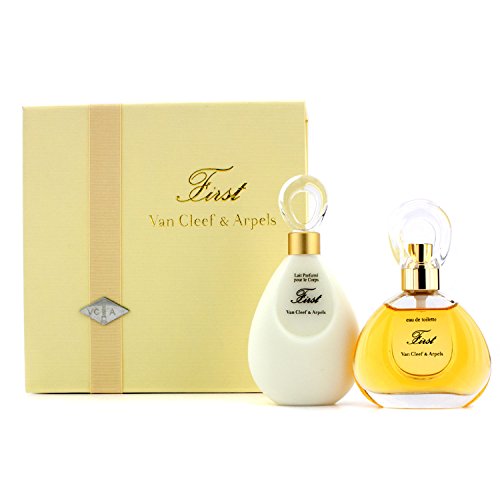 Van Cleef & Arpels First Eau De Toilette Loción corporal Set de regalo, 30 ml/50 ml