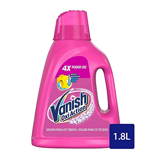 Vanish Oxi Action - Quitamanchas para Ropa Blanca y de Color, en Gel, Sin Lejía - 1800 ml