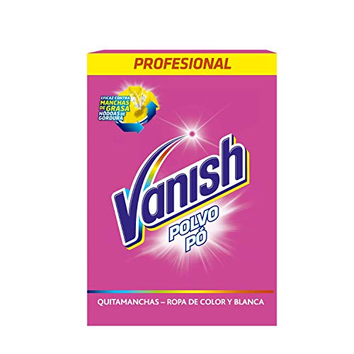Vanish - Quitamanchas Profesional para Ropa Blanca y de Color, en Polvo - 600 g