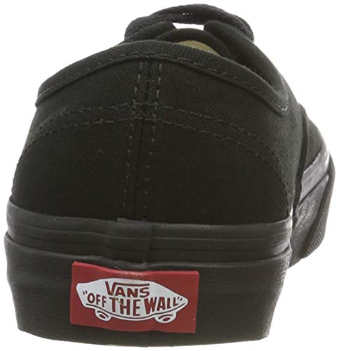 Vans Authentic, Zapatillas de Tela Unisex, Negro (Black/Black), 41 EU