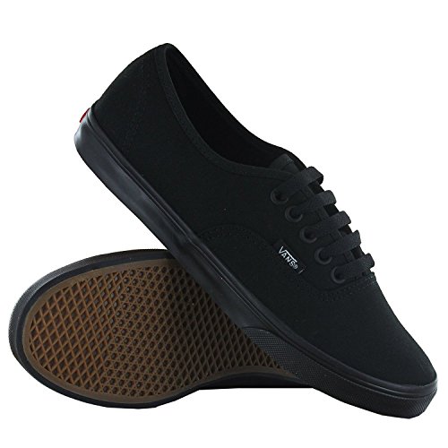 Vans Authentic, Zapatillas de Tela Unisex, Negro (Black/Black), 41 EU