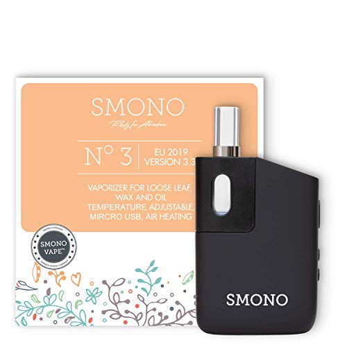 Vaporizador Smono 3.3 Vaporizer – Nueva versión con boquilla de cristal – Sin nicotina