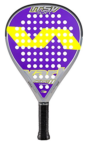 Varlion Avant H ITSV Soft - Pala de pádel, Unisex Adulto, Morado/Azul, 330-335 gr.