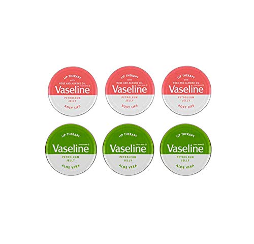 Vaselina Bálsamo Labial Jalea de Aceite 20g - 3x Labios Rosados ​​y 3x Aloe Vera