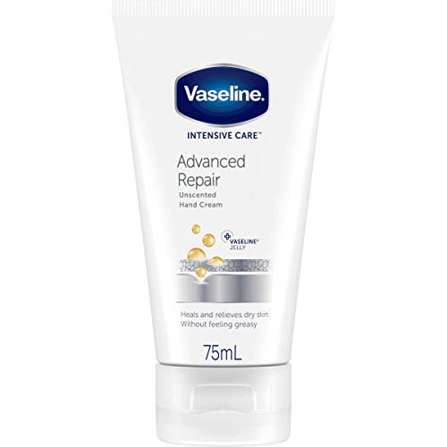 Vaselina de cuidados intensivos avanzada reparación crema de manos 75 ml funda de 6